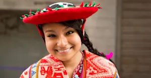Quechua woman, Ollantaytambo, Sacred Valley, Peru.