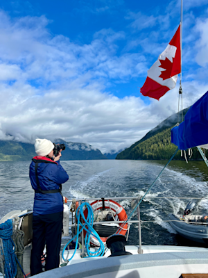 Capturing beautiful sights in Canada. 