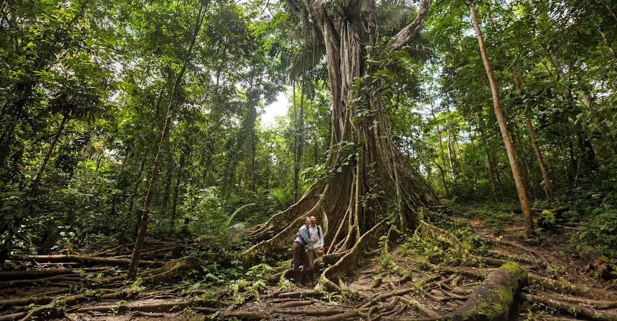 Nat Hab guests, Amazon Rainforest, Peru.
