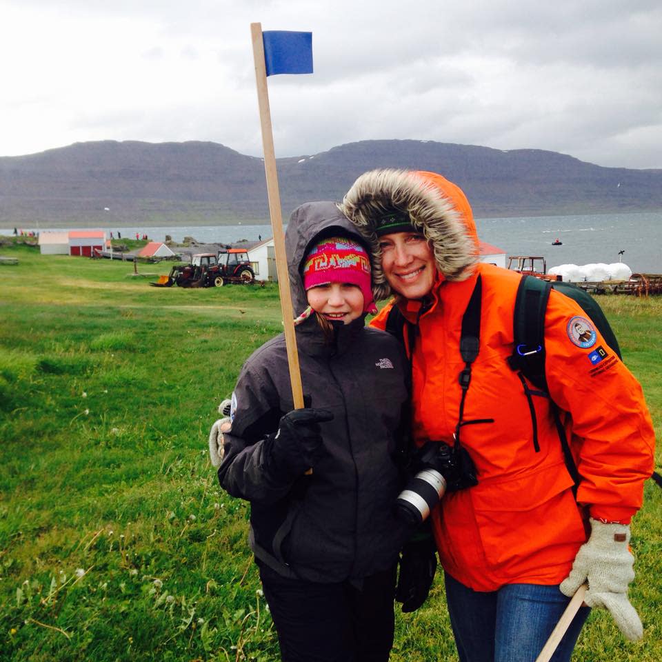 A good day for the bird watching in Iceland.