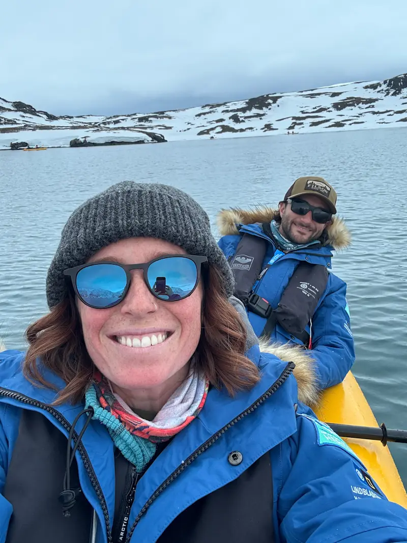 With Nat. Geographic Lindblad Expeditions in arctic Svalbard, Norway. 