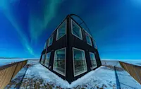 Nat Hab's Boreal Lounge, Churchill, Manitoba.