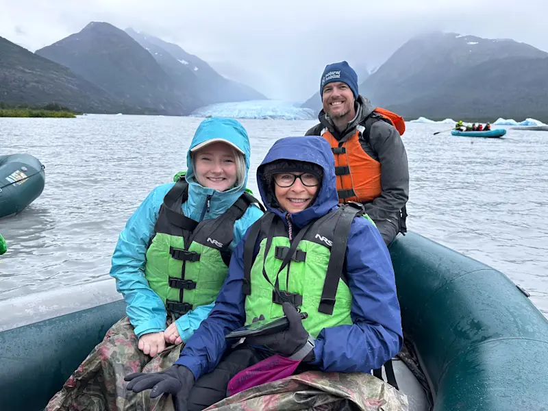 Glacier Rafting, Alaska.