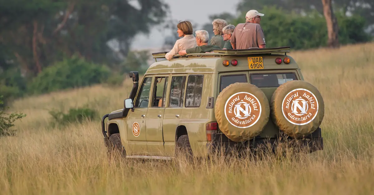 Nat Hab guests, Murchison Falls National Park, Uganda.