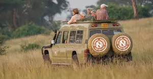 Nat Hab guests, Murchison Falls National Park, Uganda.