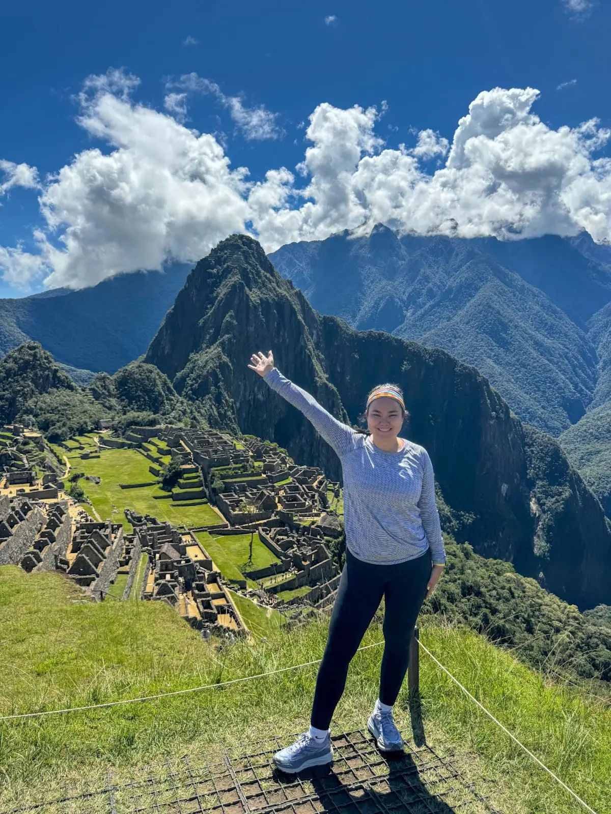 All those steps were worth it, Machu Picchu, Peru.