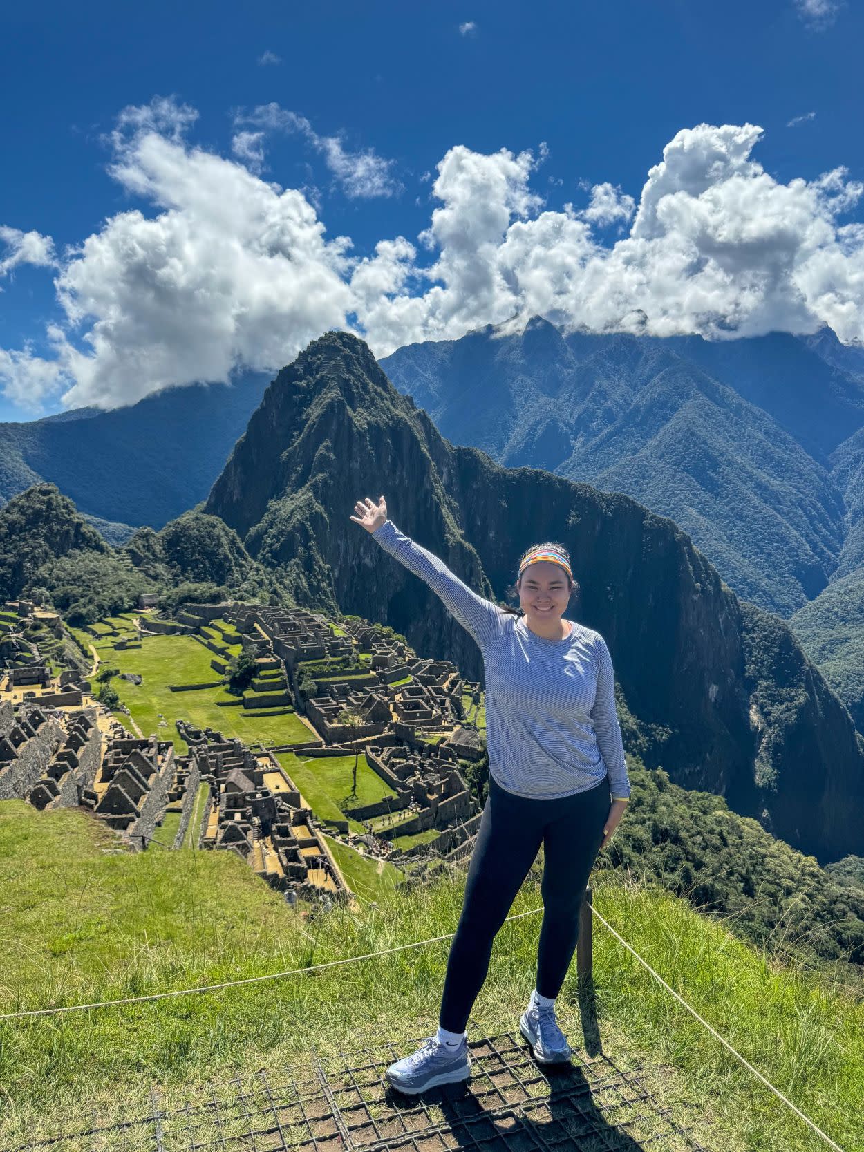 All those steps were worth it, Machu Picchu, Peru.