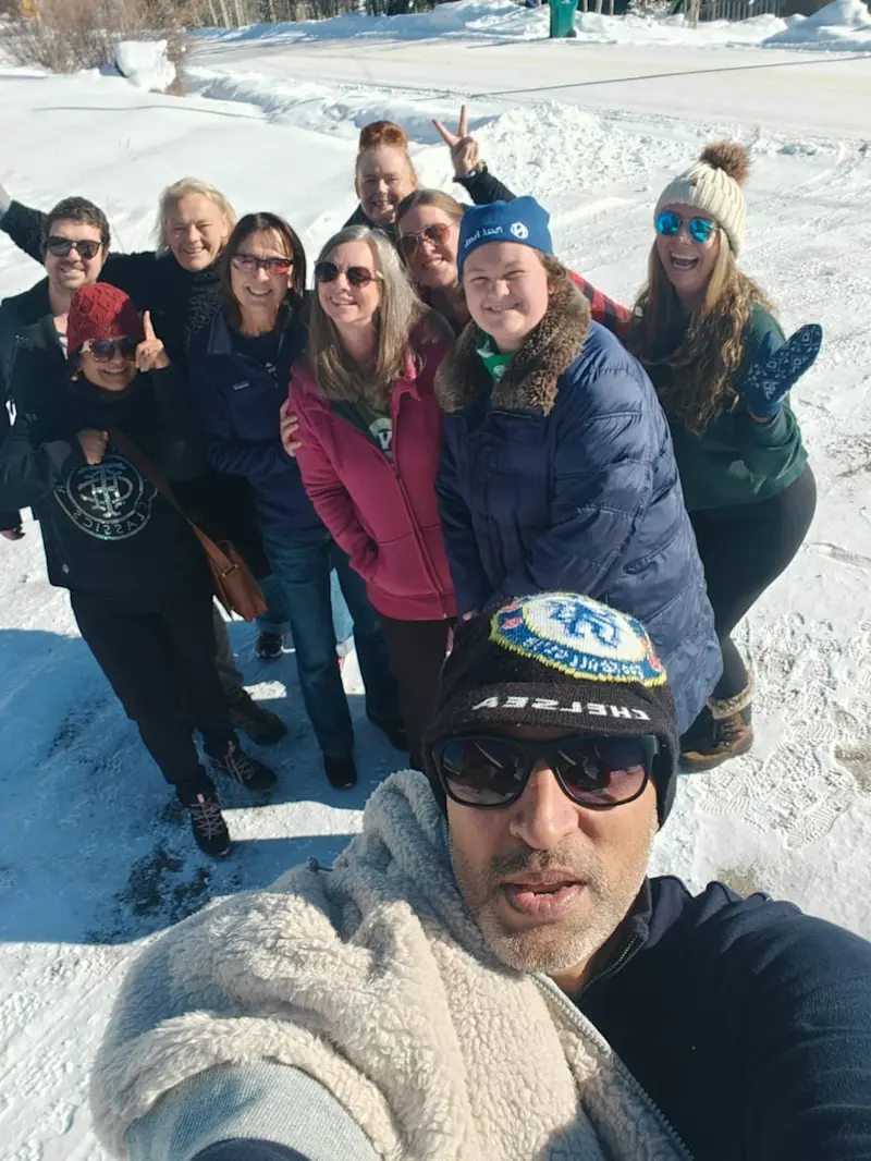 The air team at Nat Hab take a mountain trip in Colorado.