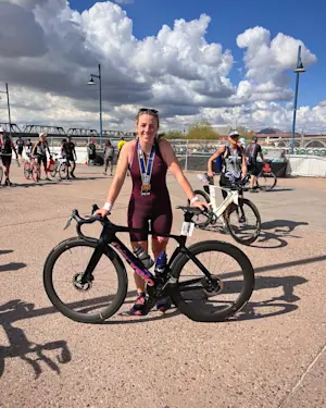 Proof that limits are just suggestions, Ironman 70.3 in Arizona.