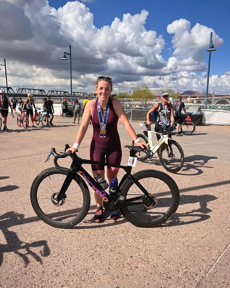 Proof that limits are just suggestions, Ironman 70.3 in Arizona.