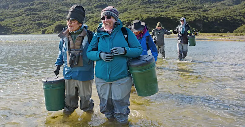 Nat Hab guests, Katmai National Park & Preserve, Alaska.