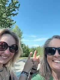 We found the Denali Peak in Alaska.