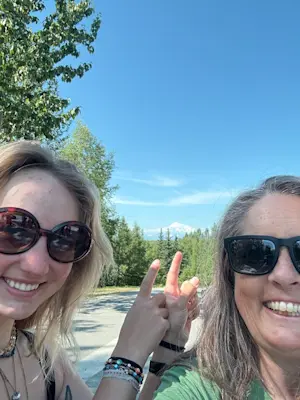We found the Denali Peak in Alaska.