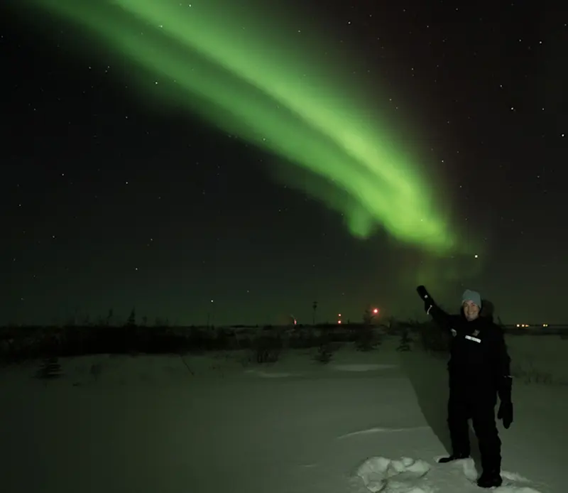 Capturing the astonishing Northern Lights in Canada. 