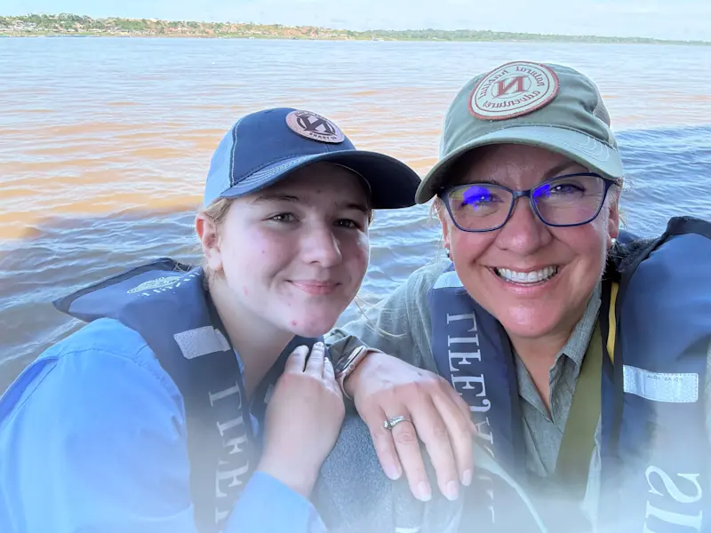 Me and my daughter, Isla. Memories forever in Peru.