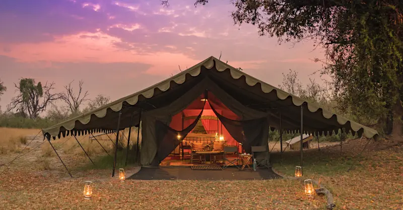 Nat Hab’s Explorer Camp—Okavango North, Okavango Delta, Botswana.