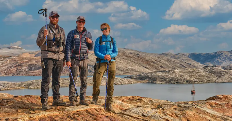 Nat Hab Expedition Leaders, Greenland.