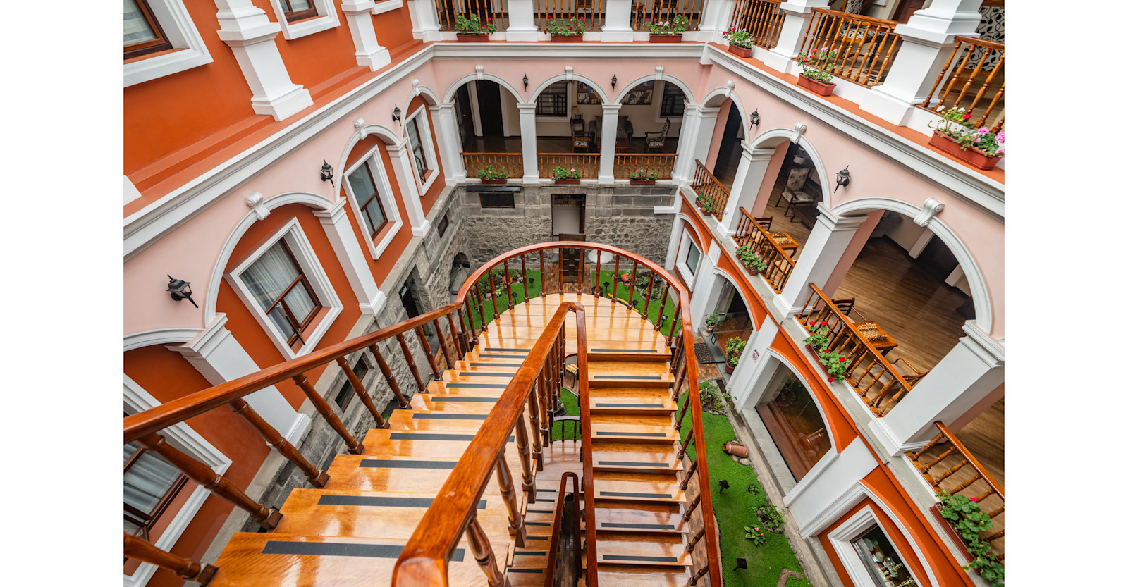 Courtyard Staircase 