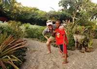 Our new soccer buddy Julian in Nuqui, Colombia.