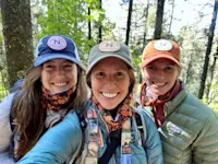 Guide training in the Monarch butterfly sanctuaries of Angangueo, Mexico.