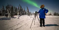 Nat Hab guest, Churchill, Manitoba.
