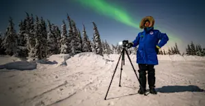Nat Hab guest, Churchill, Manitoba.
