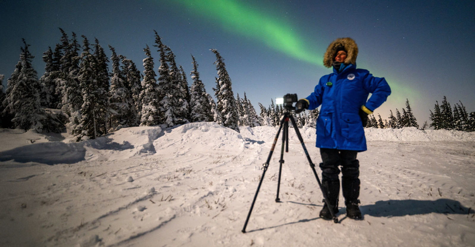 Nat Hab guest, Churchill, Manitoba.