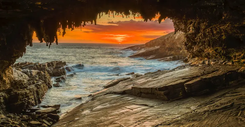 Admirals Arch, Kangaroo Island, Australia.