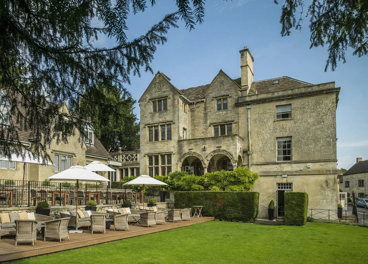 Hotel and outdoor space