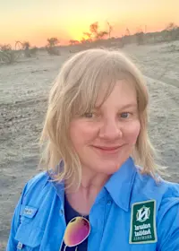  Safari sunset in Botswana.