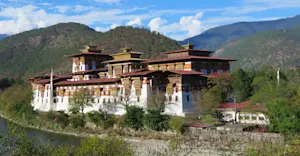 Punakha Dzong Monastery, Punakha, Bhutan.