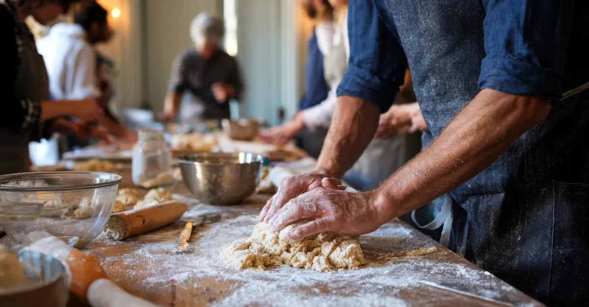 Artisan bread-making workshop