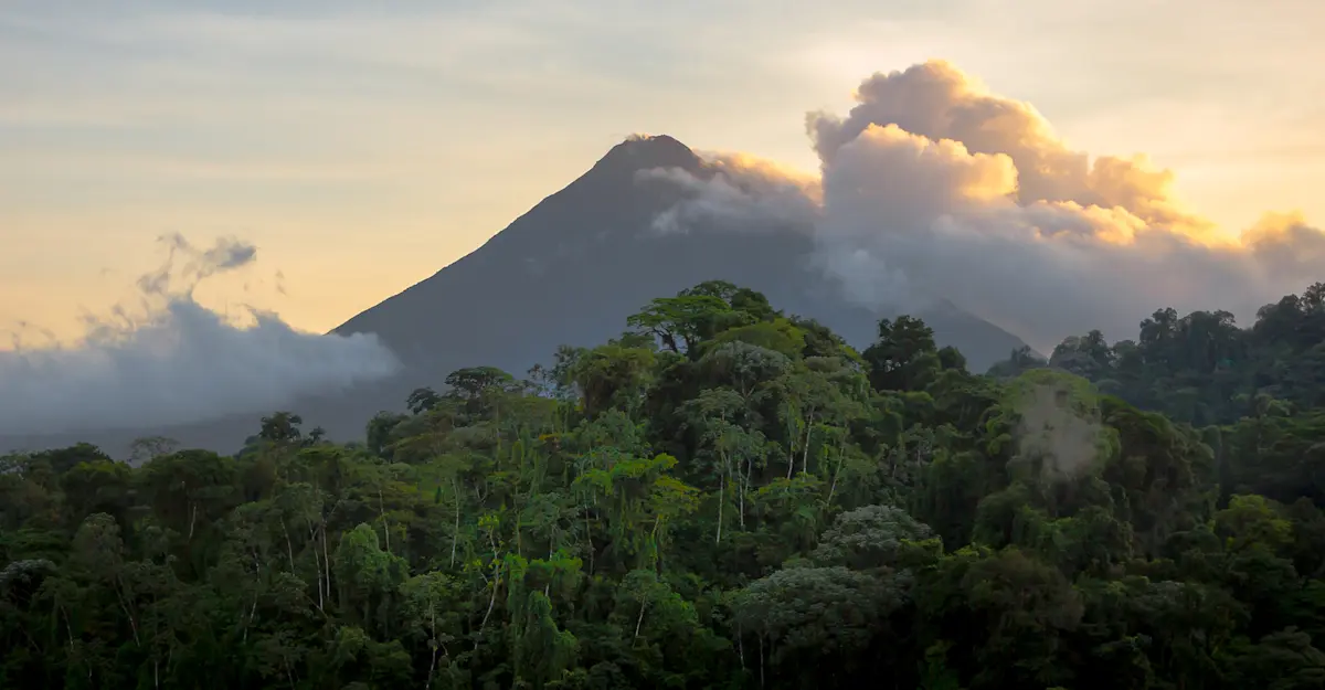 Arenal Volcano National Park, La Fortuna, Costa Rica.