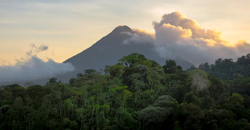 Arenal Volcano National Park, La Fortuna, Costa Rica.