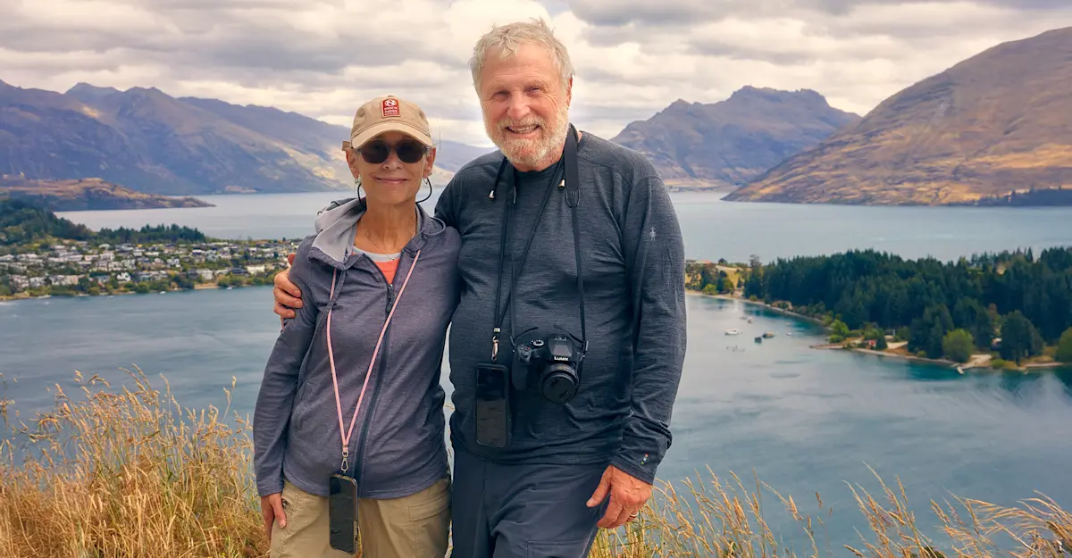 Nat Hab guests, New Zealand.