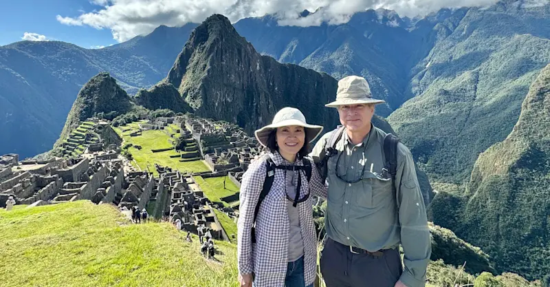 Nat Hab guests, Machu Picchu, Peru.
