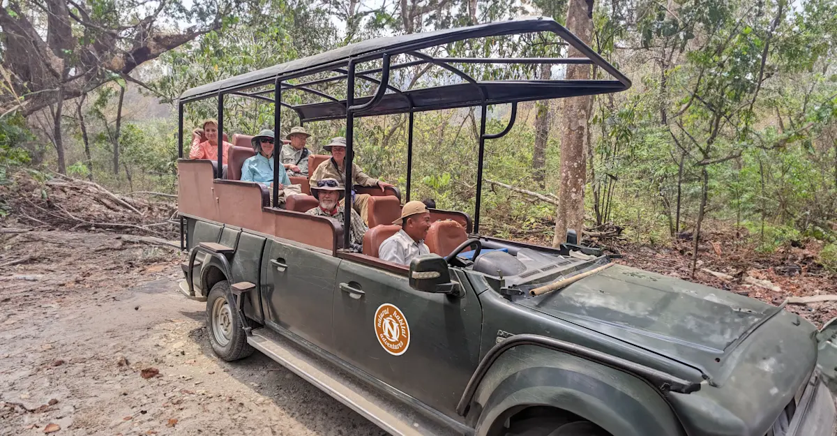 Nat Hab guests, Chitwan National Park, Nepal.