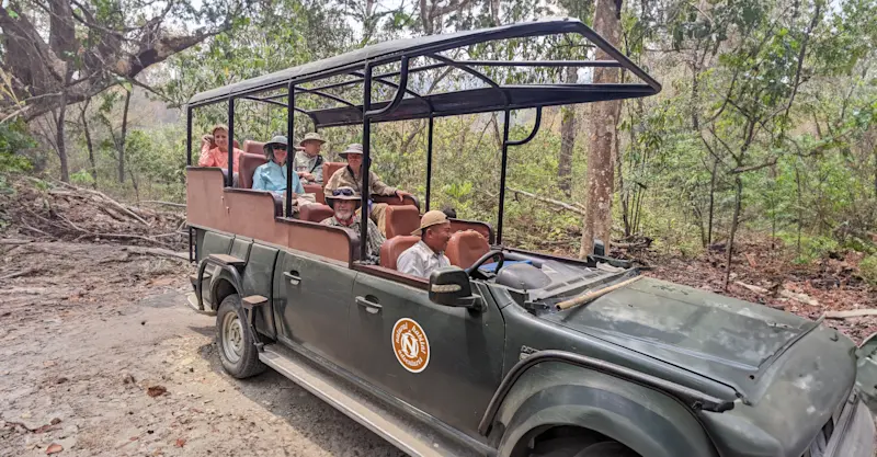 Nat Hab guests, Chitwan National Park, Nepal.