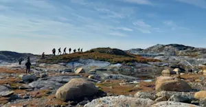 Nat Hab guests, Tasiilaq, Greenland.