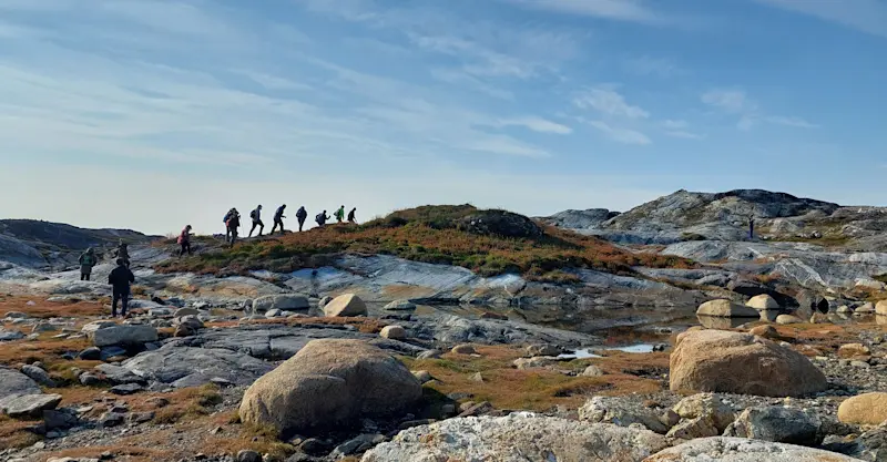 Nat Hab guests, Tasiilaq, Greenland.