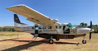 Bush plane, Maasai Mara, Kenya.