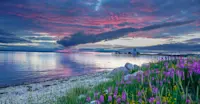 Churchill River sunset