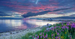 Churchill River sunset