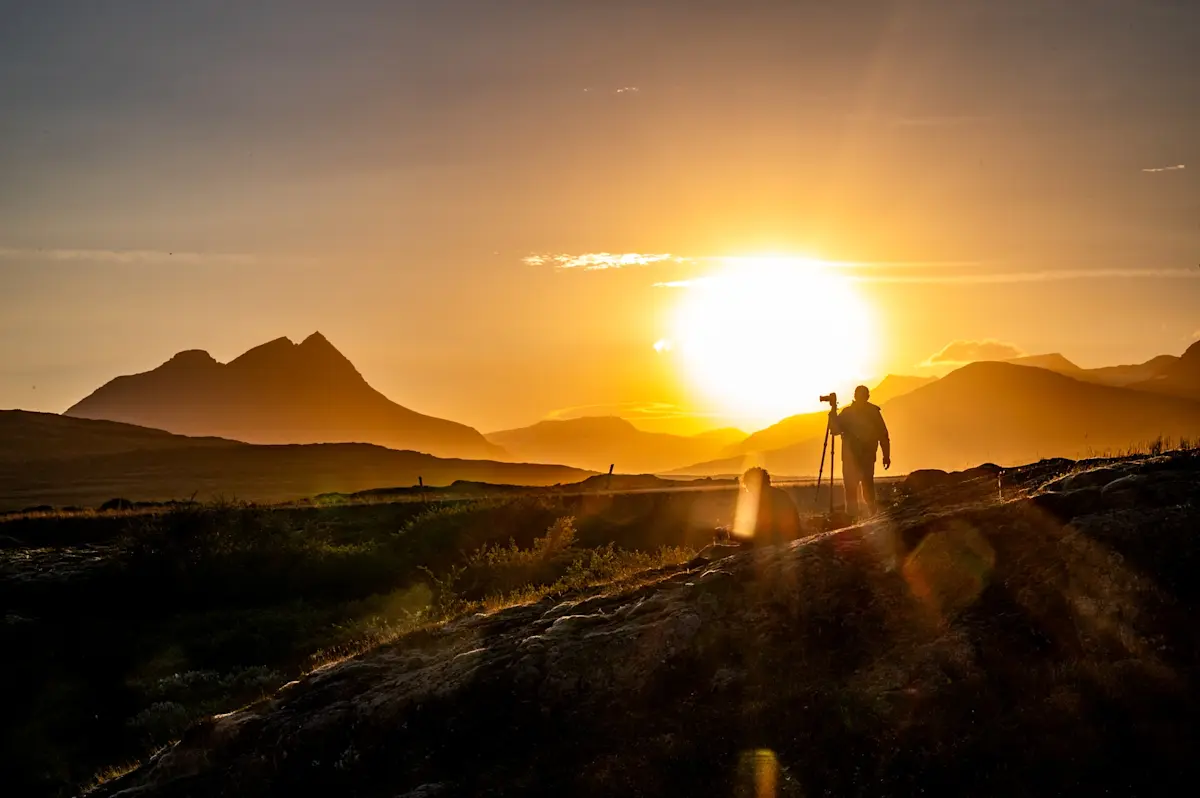 Nat Hab guest, Iceland.