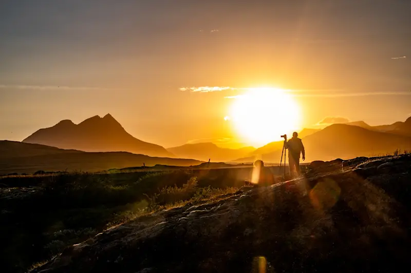 Nat Hab guest, Iceland.