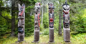 Totems, Terrace, British Columbia.
