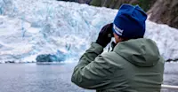 Nat Hab guest, Kenai Fjords National Park, Alaska.