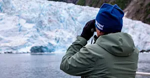 Nat Hab guest, Kenai Fjords National Park, Alaska.