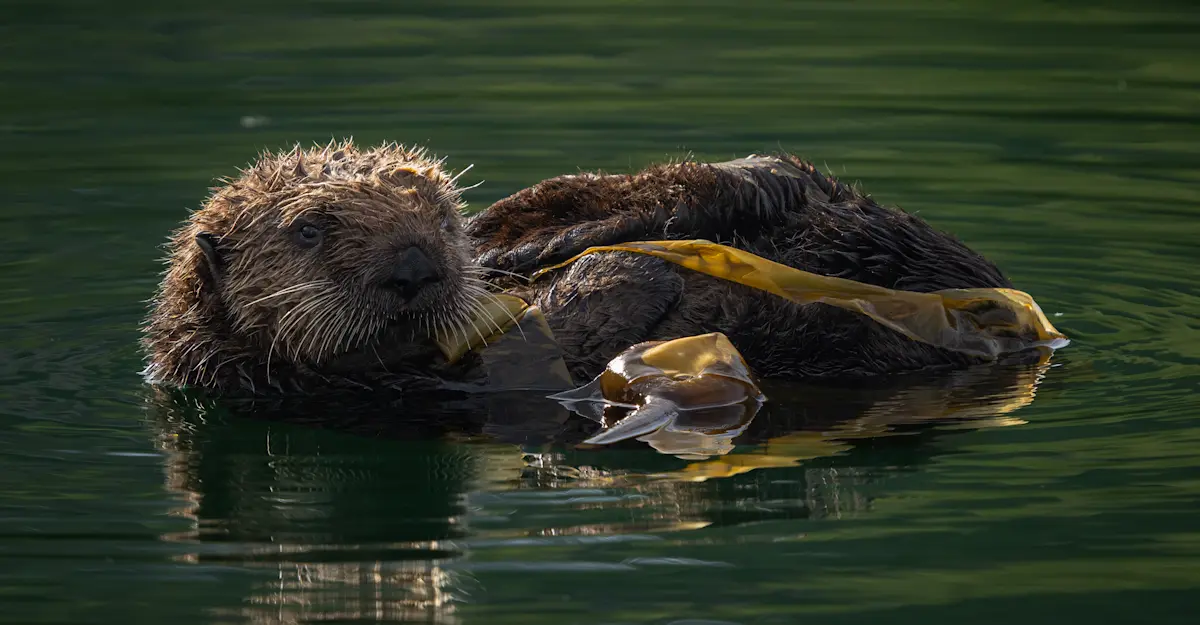 Sea otter, Kenai Fjords National Park, Alaska.