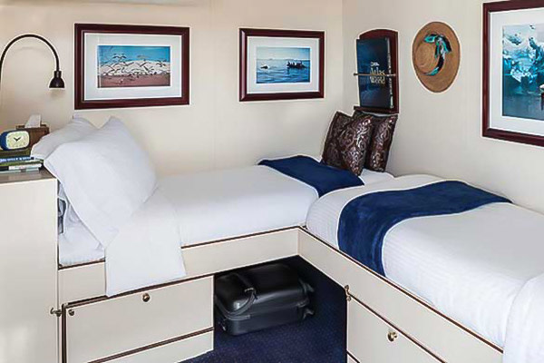 Category 2, National Geographic Sea Bird, Baja accommodations